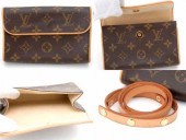 Louis Vuitton 激安　ルイヴィトン 新品　モノグラム　ポシェット　フロランティーヌ　M51855＋サンチュール・プトン　プレション　M67303