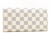 Louis Vuitton 激安　ルイヴィトン 新品　ダミエ・アズール　財布　ファスナー長札　ポルトフォイユ・サラ　N61735