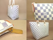Louis Vuitton 激安　ルイヴィトン 新品　ダミエ・アズール　バッグ　サレヤMM　N51185