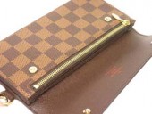 Louis Vuitton 激安　ルイヴィトン 新品　ダミエ　財布　チェーン付長札　ポルトフォイユ・アコルデオン　N60002