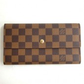 ルイヴィトン 新品■長財布 ダミエ エベヌ N61215