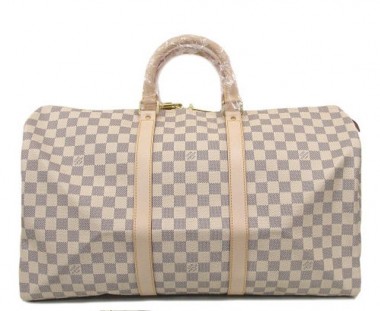 Louis Vuitton 激安　ルイヴィトン 新品　ダミエ・アズール　バッグ　キーポル50　N41430