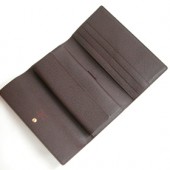 ルイヴィトン 新品■長財布 ダミエ エベヌ N61215