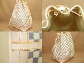 LOUISVUITTON　ルイヴィトン 新品　バッグ　ダミエ・アズール　ノエ　N42222