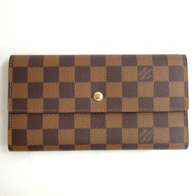 ルイヴィトン 新品■長財布 ダミエ エベヌ N61215