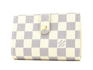 Louis Vuitton 激安　ルイヴィトン 新品　ダミエ・アズール　財布　がま口　ポルトフォイユ・ヴィエノワ　N61676