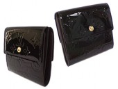 Louis Vuitton 激安　ルイヴィトン 新品　ヴェルニ　財布　Wホック　ポルトフォイユ・エリーズ　アマラント　M93523