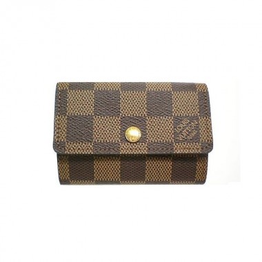 Louis Vuitton 激安　ルイヴィトン 新品　ダミエ　四角型コインケース　ポルトモネ・プラ　N61930