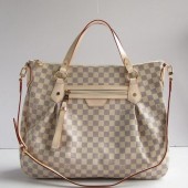 2011年春夏新作　Louis Vuitton 激安　ルイヴィトン 新作 人気 新品 通販＆送料込　 ルイヴィトン 新作 人気 新品 通販＆送料込　ダミエ　 アズール イーヴォラ　ショルダーバッグGM　N41134