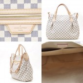 2011年最新作！LOUIS　VUITTON　ルイヴィトン 新品　ダミエ　アズール　イーヴォラMM　2ways ショルダーバッグ /ハンドバッグ N41133