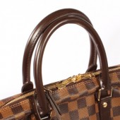 2010年新作 Louis Vuitton 激安 ルイヴィトン 新品　ダミエ ポルト ドキュマン・ヴォワヤージュ ビジネスバッグ ダークブラウン N41124