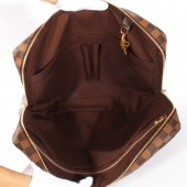 2010年新作 Louis Vuitton 激安 ルイヴィトン 新品　ダミエ ポルト ドキュマン・ヴォワヤージュ ビジネスバッグ ダークブラウン N41124