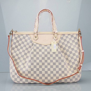 2011年春夏新作　Louis Vuitton 激安 ルイヴィトン 新品 ルイヴィトン 新作 人気 新品 通販＆送料込 ダミエアズール シラクーサ GM N41111