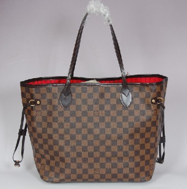 Louis Vuitton 激安 　ルイヴィトン 新品　ダミエ　バッグ　ネヴァーフルMM　エベヌ　N51105
