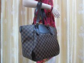 2010年新作 Louis Vuitton 激安 ルイヴィトン 新品 ダミエ ヴェローナGM ショルダーバッグ ダークブラウン N41119