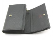 ヴィトン エピ L字ファスナー財布 黒 M63502