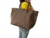 Louis Vuitton 激安 　ルイヴィトン 新品　ダミエ　バッグ　ネヴァーフルGM　エベヌ　N51106