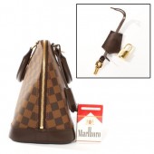 【2010年秋冬新作】　Louis Vuitton 激安 ルイヴィトン 新品　ダミエ アルマ ハンドバッグ ダークブラウン N53151