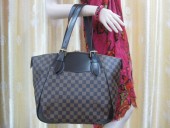 2010年新作 Louis Vuitton 激安 ルイヴィトン 新品 ダミエ ヴェローナGM ショルダーバッグ ダークブラウン N41119