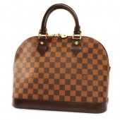 【2010年秋冬新作】　Louis Vuitton 激安 ルイヴィトン 新品　ダミエ アルマ ハンドバッグ ダークブラウン N53151