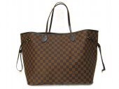 Louis Vuitton 激安 　ルイヴィトン 新品　ダミエ　バッグ　ネヴァーフルGM　エベヌ　N51106