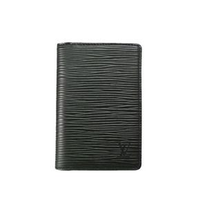 Louis Vuitton 激安　ルイヴィトン 新品　エピ　カードケース　名刺入れ　マチなし　オーガナイザー　ドゥ　ポッシュ　ノワール　M63582