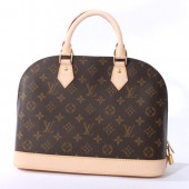 【2010年秋冬新作】　Louis Vuitton 激安 ルイヴィトン 財布 新作 人気 新品 通販＆送料込 モノグラム アルマ ハンドバッグ ダークブラウン M53151