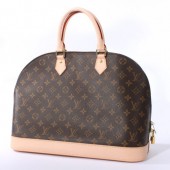 【2010年秋冬新作】　Louis Vuitton 激安 ルイヴィトン 財布 新作 人気 新品 通販＆送料込 モノグラム アルマMM ハンドバッグ ダークブラウン M53150