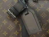 2009年秋冬新作 Louis Vuitton 激安 ルイヴィトン 新品 モノグラム・マカサー バッグ キーポル・バンドリエール55　ストラップ付きボストンバッグ　M56714