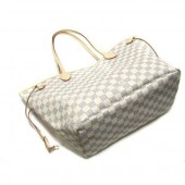 2010年早春新作 Louis Vuitton 激安 ルイヴィトン 新品　ダミエ・アズール　バッグ　ネヴァーフルMM アズール N51107