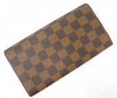 Louis Vuitton 激安　ルイヴィトン 新品　ダミエ　財布　ファスナー長札　ポルトフォイユ・サラ　N61734