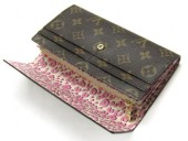 2011年春夏新作　Louis Vuitton 激安　ルイヴィトン 新品　モノグラム　長財布　ポルトフォイユ・サラ　レオパード　ブロンコライユ　M60105