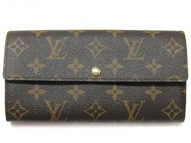 2011年春夏新作　Louis Vuitton 激安　ルイヴィトン 新品　モノグラム　長財布　ポルトフォイユ・サラ　レオパード　ブルーアンフィニ　M60104