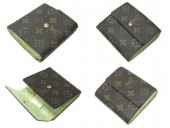 2010夏最新作 Louis Vuitton 激安　ルイヴィトン 新品　モノグラム・フルリ ポルトフォイユ・エリーズ ヴェール 財布 M60237