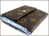 2010夏最新作 Louis Vuitton 激安　ルイヴィトン 新品　モノグラム・フルリ ポルトフォイユ・エリーズ ヴィオレ 財布 M60236