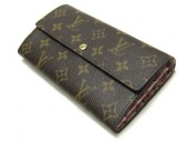 2011年春夏新作　Louis Vuitton 激安　ルイヴィトン 新品　モノグラム　長財布　ポルトフォイユ・サラ　レオパード　ブロンコライユ　M60105