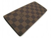 Louis Vuitton 激安　ルイヴィトン 新品　ダミエ　財布　ファスナー付き二つ折り長札　ポルトフォイユ・ブラザ　N60017