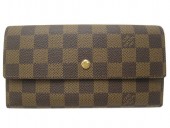 Louis Vuitton 激安　ルイヴィトン 新品　ダミエ　財布　三つ折長札　ポルトフォイユ・インターナショナル　N61217
