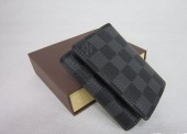 2011年春夏新作　Louis Vuitton 激安　ルイヴィトン 新作 人気 新品 通販＆送料込　ダミエ・グラフィット　三つ折り財布/カード入れ N63096