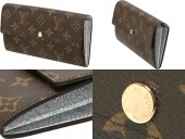 2010夏最新作　Louis Vuitton 激安　ルイヴィトン 新作 人気 新品 通販＆送料込　モノグラム・フルリ　ポルトフォイユ・サラ　ファスナー　長札財布　ローズ　M60232
