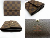 Louis Vuitton 激安　ルイヴィトン 新品　ダミエ　財布　Wホック　ポルトフォイユ・エリーズ　N61654