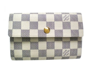 Louis Vuitton 激安　ルイヴィトン 新品　ダミエ・アズール　財布　アレクサンドラ　N63068