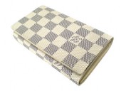 Louis Vuitton 激安　ルイヴィトン 新品　ダミエ・アズール　財布　L字ファスナー　ポルトフォイユ・トレゾール　N61744