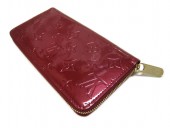 Louis Vuitton 激安　ルイヴィトン 新品　ヴェルニ　財布　ジッピーウォレット　ポムダムール　M91981