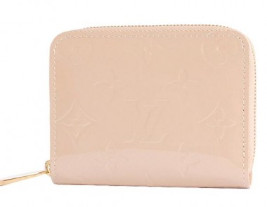 2010年早春新作 Louis Vuitton 激安　ルイヴィトン 新品　ヴェルニ　財布　コインケース　カードケース　ジッピー・コインパース　ローズフロランタン　M91535