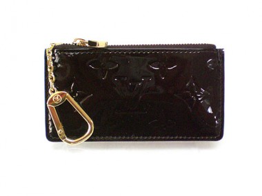 Louis Vuitton 激安　ルイヴィトン 新品　ヴェルニ　キーコインケース　小銭入れ　アマラント　M93518