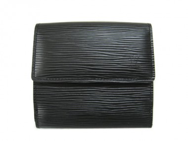 LOIUS VUITTON　ルイヴィトン 新品　エピ　財布　Wホック　ポルトフォイユ・エリーズ　ノワール M63632
