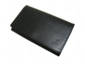 Louis Vuitton 激安　ルイヴィトン 新品　エピ　財布　L字ファスナー　ポルトフォイユ・トレゾール　ノワール　M63972