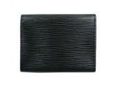 Louis Vuitton 激安　ルイヴィトン 新品　エピ　カードケース　名刺入れ　マチあり　アンヴェロップ・カルト　ドゥ　ヴィジット　ノワール　M56582