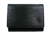 Louis Vuitton 激安　ルイヴィトン 新品　エピ　カードケース　名刺入れ　マチあり　アンヴェロップ・カルト　ドゥ　ヴィジット　ノワール　M56582